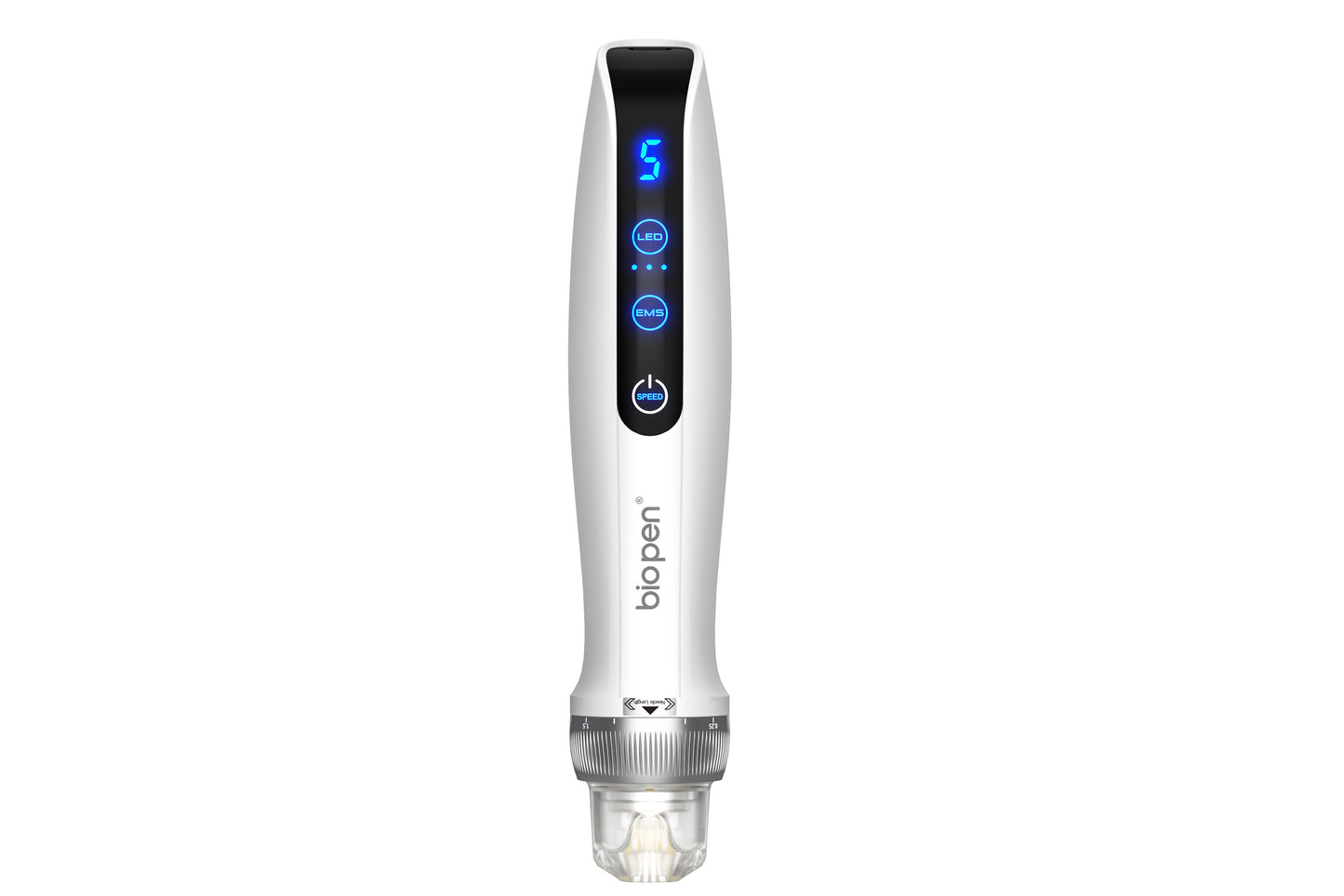 Auto MTS Electroporation Bio Pen with 9/14/25pin cartridges LED light micro-needling bio Pen Q2