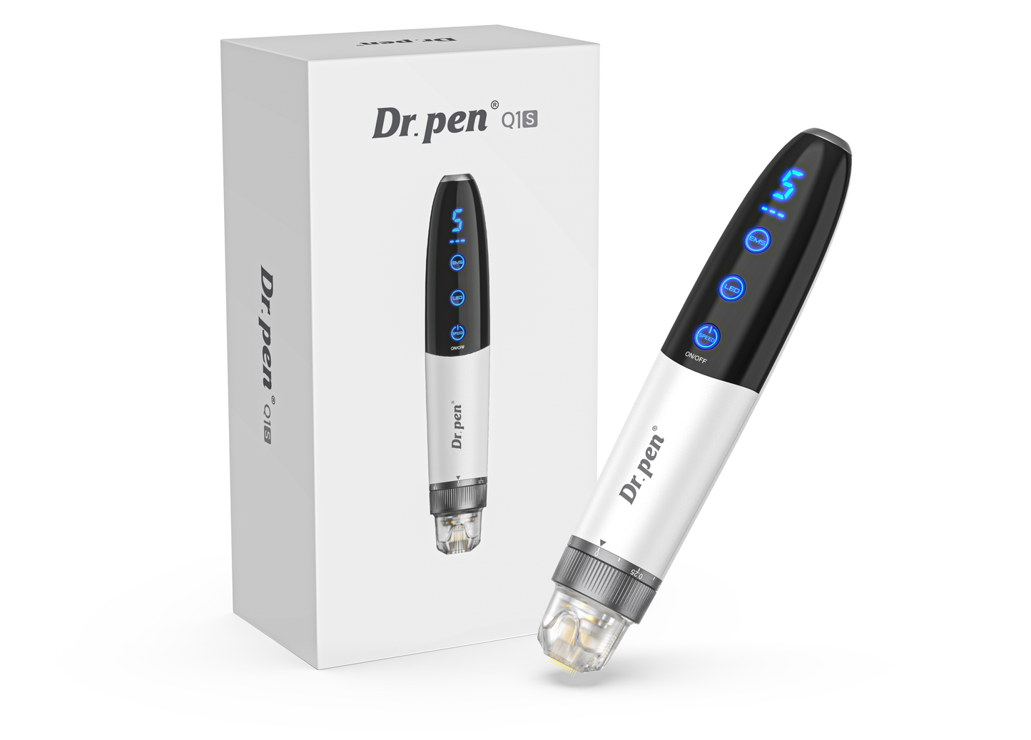 NEW Q1S Dr. Pen with 9/14/25/nano pin cartridges