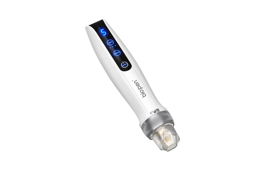 Auto MTS Electroporation Bio Pen with 9/14/25pin cartridges LED light micro-needling bio Pen Q2
