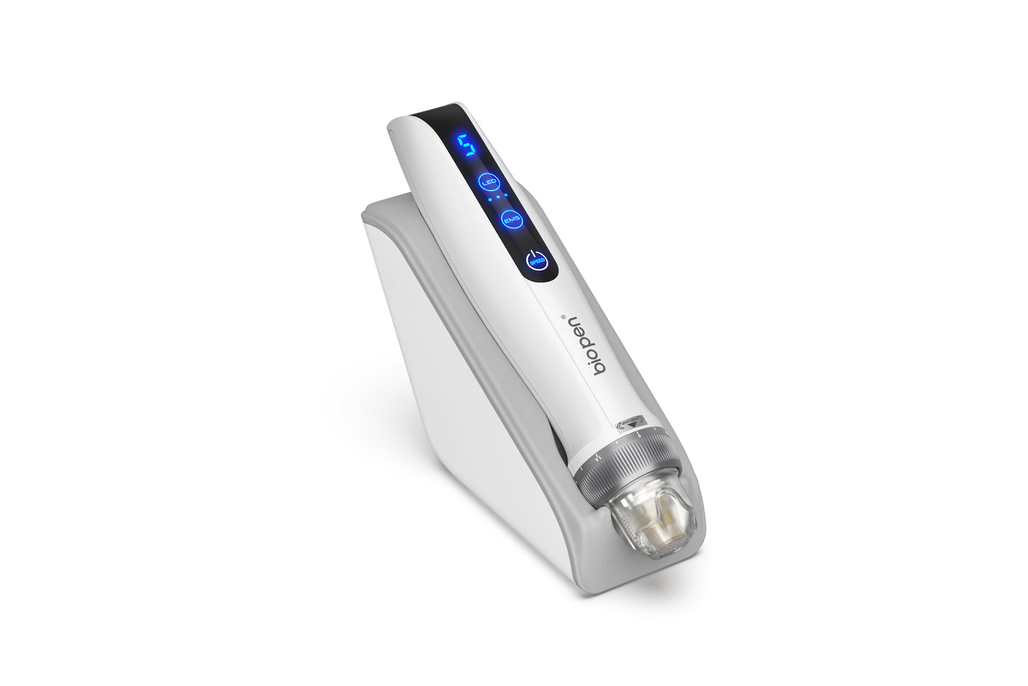Auto MTS Electroporation Bio Pen with 9/14/25pin cartridges LED light micro-needling bio Pen Q2