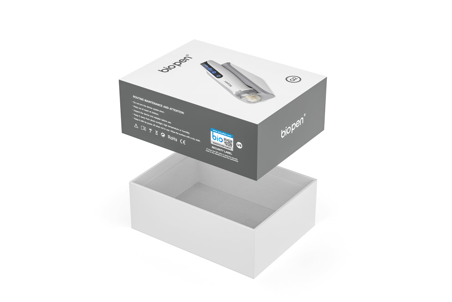 Bio-Q2 Professional Micro-needling Pen Electric Wireless Derma Auto Wireless Derma Pen - Amazing Skin Pen for Face Body