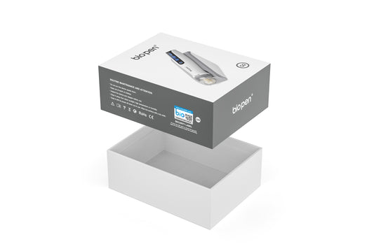 Bio-Q2 Professional Micro-needling Pen Electric Wireless Derma Auto Wireless Derma Pen - Amazing Skin Pen for Face Body